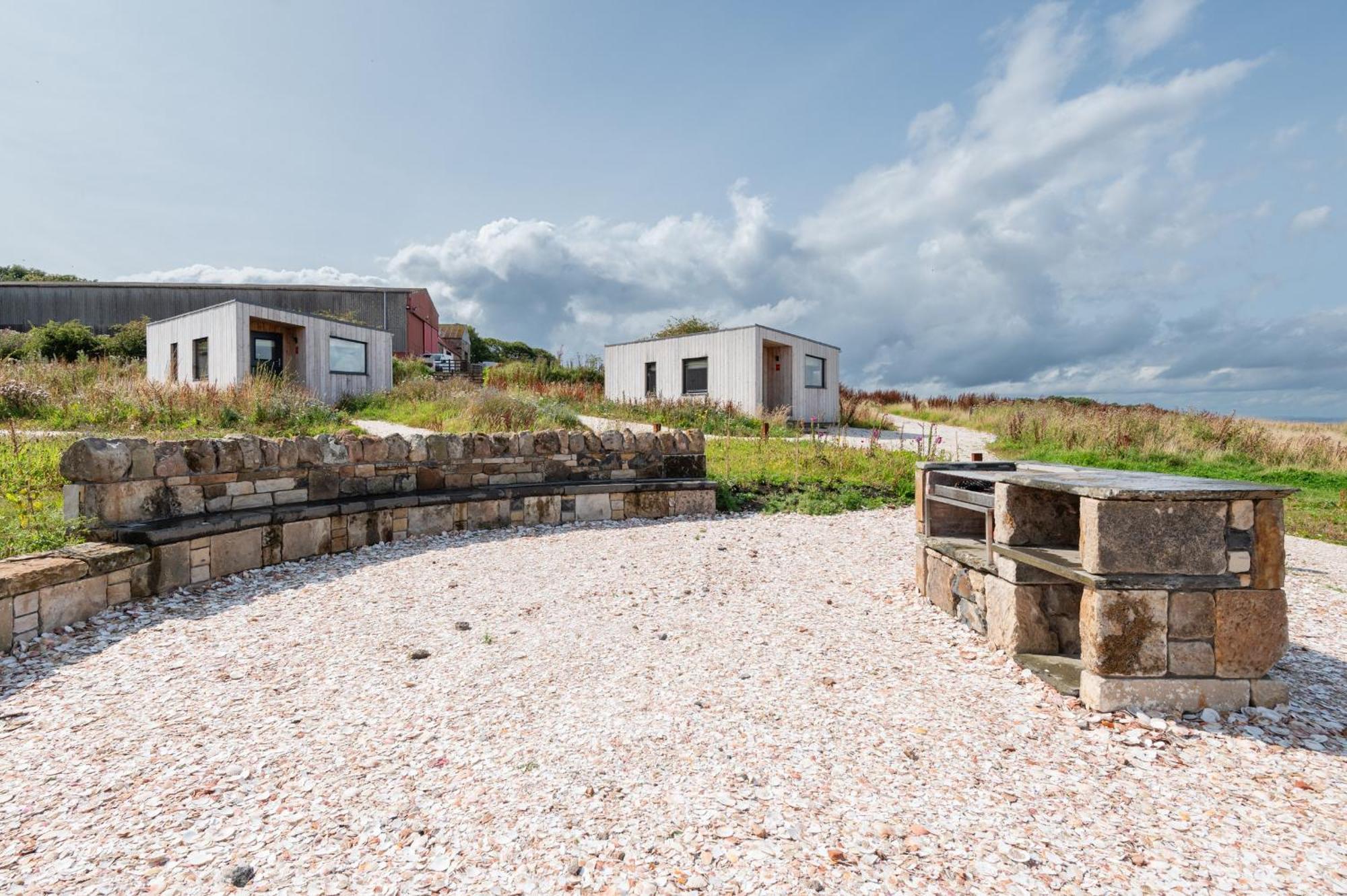 Rustic Cabins, Sea Views From Rewilded Farm With Highland Cows St. Andrews Exterior photo